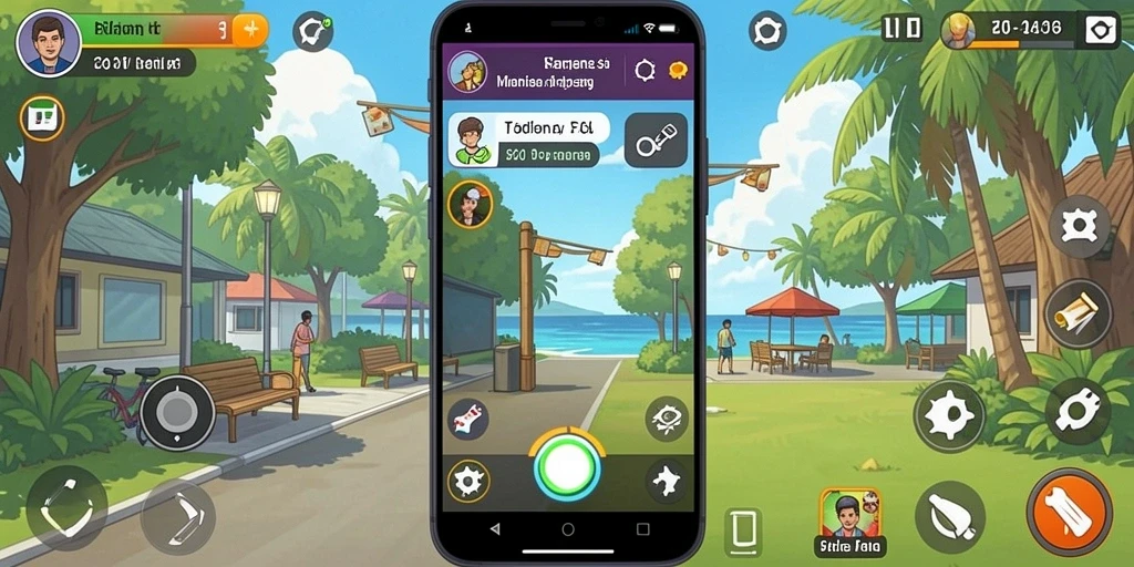 Fitur multiplayer untuk bermain bersama teman.