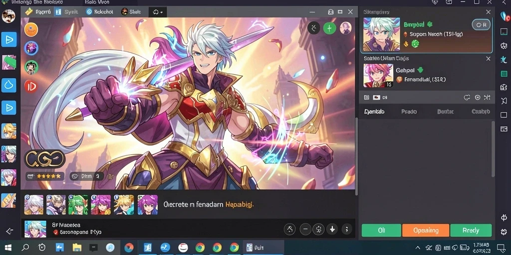 Visual grafis yang memukau dan detail yang cermat.