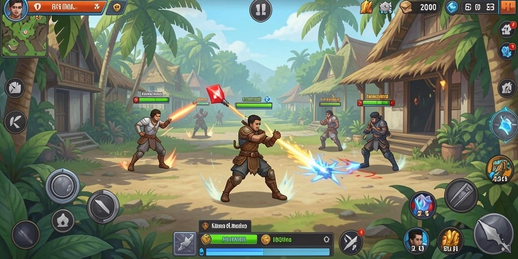 Screenshot 3 memperlihatkan variasi permainan slot yang berbeda.